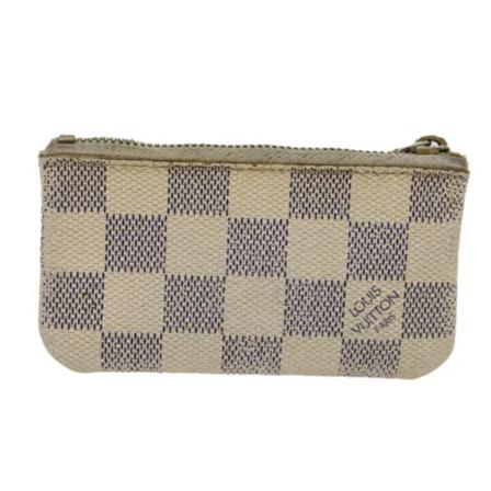 Louis Vuitton Vintage, Pre-owned Canvas Wallet Wit, Dames, Maat:ONE Size