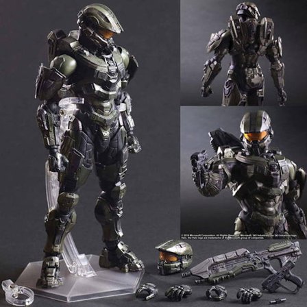 Game Play Arts Kai Halo 5 Guardians No.1 Master Chief Film PVC Action Anime KLB