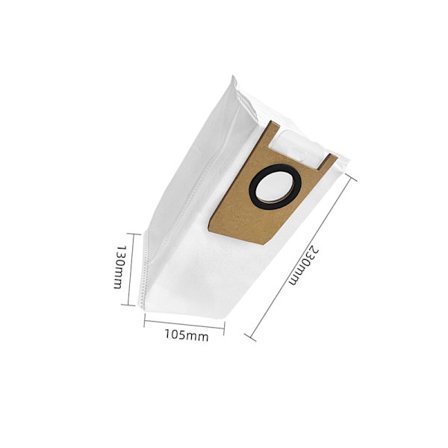 6-pack dammpåsar för Eufy Omni S1 Pro robotdammsugare