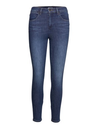 High Rise Skinny Blue Wrangler