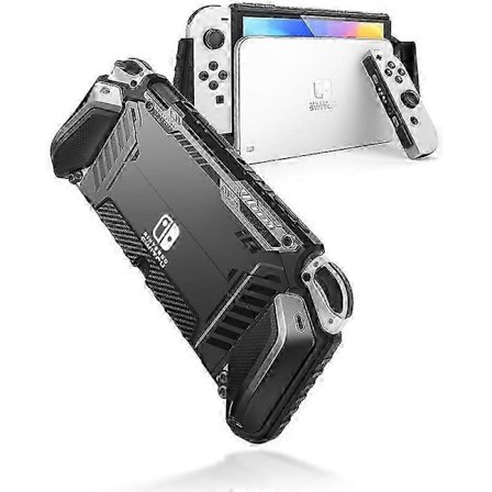 2025 I-BLASON Armorbox Etui til Nintendo Switch OLED Dockbar Robust Beskyttelsescover Kompatibelt med Nintendo Switch OLED