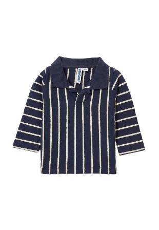 RIKIKI Långärmad tröja med krage GABE Bodies & set Blå 68