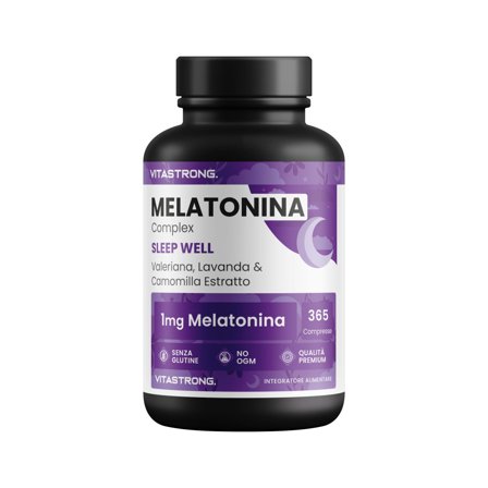 Vitastrong Melatonin Complex 365 Compresse