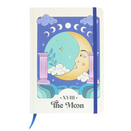 Something Different Celestial The Moon A5 Notebook One Size Blu