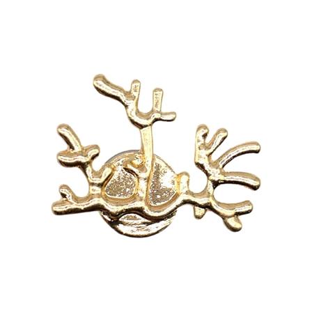 1 stk. Gyldne Metalsko Charms Designer Sko Dekorationer Luksus Skinnende Butterfly Pins til Kvinder Piger Sandal Tilbehør Spænde HYB907-06