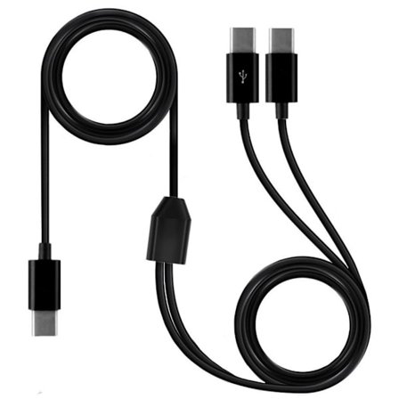 MultiUSB C-kabel USB C-splitterkabel Type C til USB C Data- og ladekabel for enheter