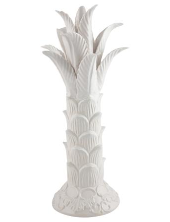 Day St Ware Palm Home Decoration Decorative Accessories/details Porcelain Figures & Sculptures Hvit DAY Home*Betinget Tilbud