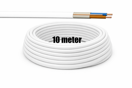 NKT PR 500V 2x2,5/2,5 10meter bunt