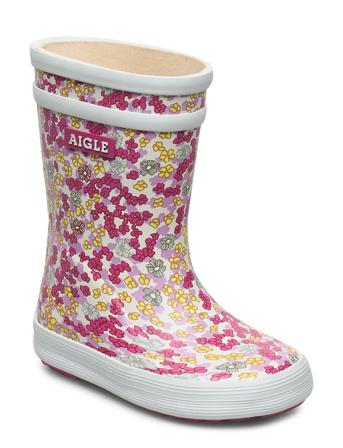 Ai Baby Flac Kid Sandy/Orchidé Gummistövlar Rosa Aigle