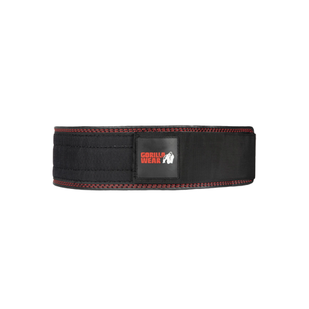 Gorilla Wear Gear 4 Inch Premium Lifting Belt, Black