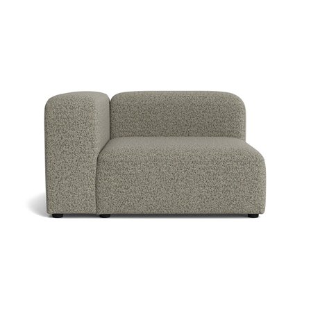 Milo chaiselong, venstrevendt - Puente Grøn - 130x130x72 - Sofa, chaiselong