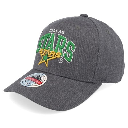 Mitchell & Ness - Gris adjustable Gorra - Dallas Stars NHL Arch Charcoal Adjustable @ Hatstore