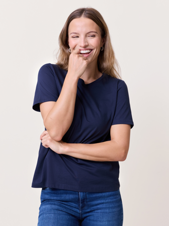 Olivia rundhals t-skjorte