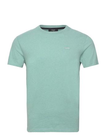 Essential Small Logo Tshirt Tops T-Kortærmet Skjorte Green Superdry