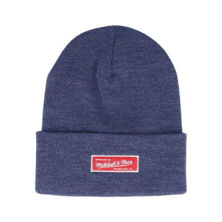 Mitchell & Ness - Azul cuff Beanie - Own Brand Roll Up Beanie Navy Cuff @ Hatstore