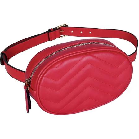 Vyötärölaukku Vedenkestävä PU-Nahka Vyölaukku Ristilaukku Bumbag Juhliin