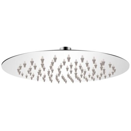 vidaXL Takduschmunstycke Rostfritt Stål 20 cm Rund