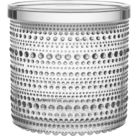 Iittala Kastehelmi Burk 116x114 mm Klar | Inredning > Prydnader & Dekorationer | Bagaren och Kocken