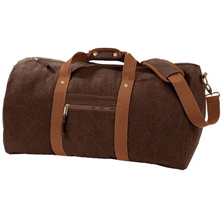 Quadra Vintage Canvas Holdall Duffelväska - 45 Liter (2-pack)