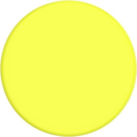 PopSockets Neon Jolt Yellow Aftageligt Greb m. Standerfunktion