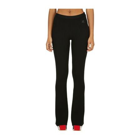 Courrèges, Slim-fit Trousers Czarny, Kobieta, Rozmiar: S