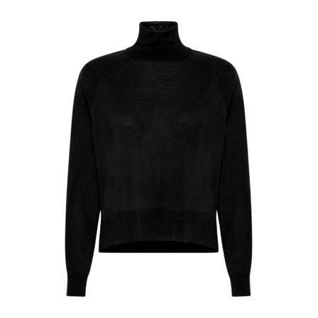 Seventy Turtlenecks svart, Dam Polotröjor, Dam, Storlek: L