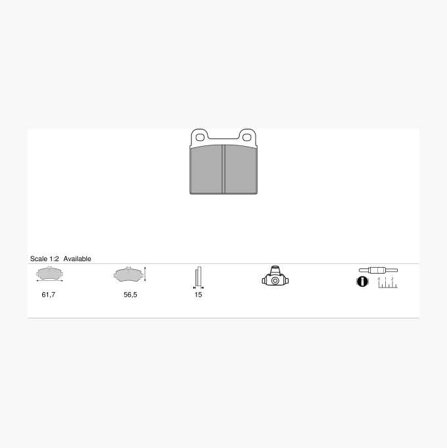 Bromsbelägg - Biltema