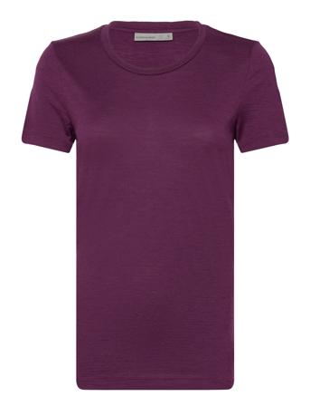 W Tech Lite Ii Ss Tee T-shirts & Tops Short-sleeved Lilla Icebreaker*Betinget Tilbud