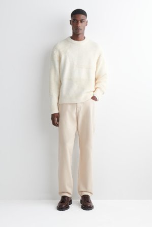 COS Homme Jean Droit Signature in Beige