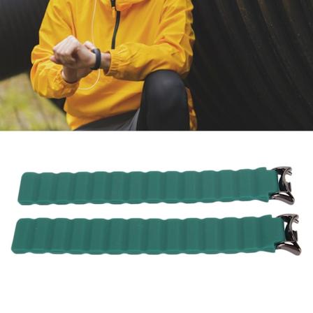 Klokkearmbånd i silikon, lett håndleddsstropp, klokkebånd til Xiaomi Mi Band 8/8 NFC OD Green