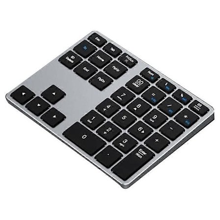 Bluetooth Numerisk Tastatur, 35 Taster Trådløst Numerisk Tastatur, Bærbart Slankt Bluetooth Numpad til Laptop, ,P