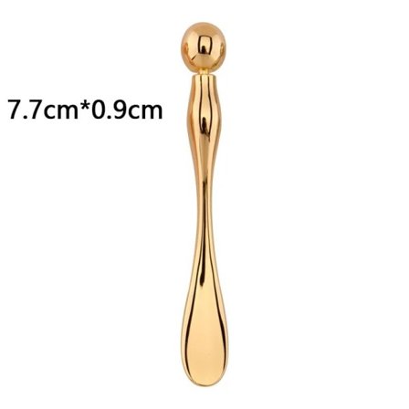 Metal Ansigt Massage Stick Anti Rynke Øjen Creme Applikator Maske Mixing Spatler Scoop Øjne Massage