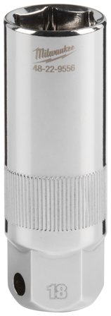 Milwaukee 4932480680 Sytytystulppahylsy 3/8" 18 mm, Käsityökalut