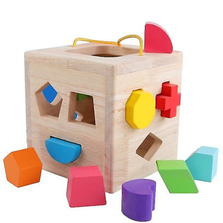 Form Sorter Legetøj, Træ Byggeklodser, Klassiske Legetøj Til Småbørn Baby Børn