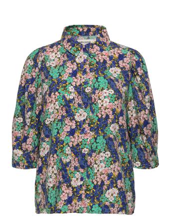 Bono Shirt Bluse Langærmet Multi/mønstret Lollys Laundry
