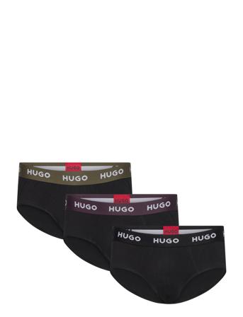 Hipbrief Tripletpack Designers Briefs Black HUGO
