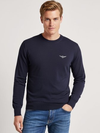 Accademia Militare Maglia Uomo Blu