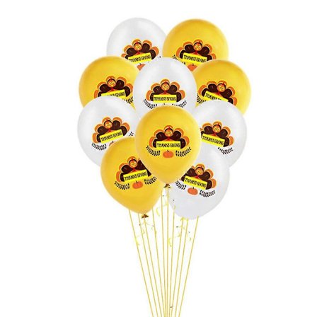 20 kpl Turkkilainen Sisustus Kiitospäivän Juhlakoriste Syyskoristepallot Kiitospäivän Juhlakoriste Kiitospäivän Ilmapallot