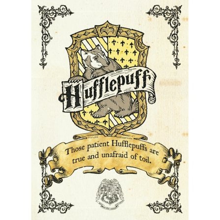 A3 Print - Harry Potter - Hufflepuff Crest
