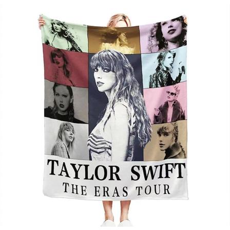 Taylor Swifters filt som är mjuk och varm för sovrum, soffa, festdekorationer 100*130