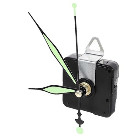 Lydløs Quartz Urværk til Vægurs Reservedele - Let at Installere, 1 Sæt, Egnet til Forskellige Stilarter (FMY)