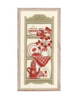 Broderikit Billede I køkkenet - Vervaco