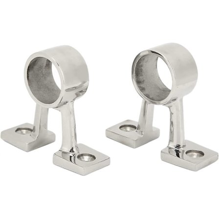 2 stk. Marine Båt Håndrekke Beslag Sentrums Støttebrakett Støttebein Rustfritt Stål For 1in Rør For Skip Yacht