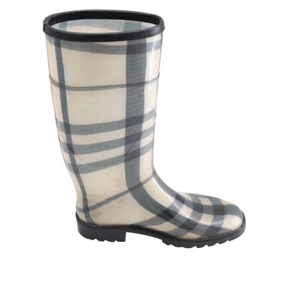 Burberry Vintage, Pre-owned Rain Boots Wit, Dames, Maat:37 EU