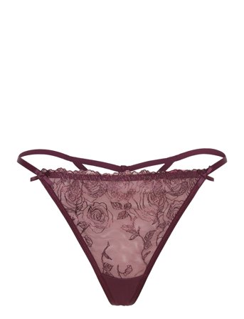 Hunkemöller Hollie Hl String Tr - Burgundy - XS