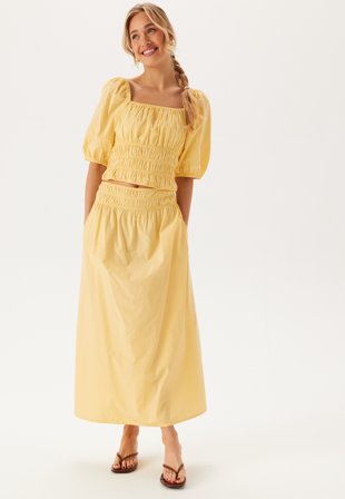 BUBBLEROOM Square Neck Smock Top Vaatteet