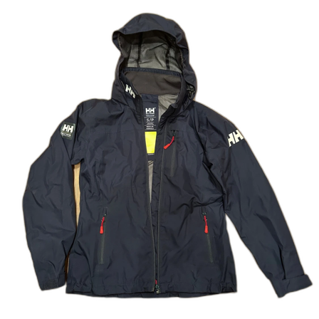 Mörkblå vind/regnjacka Helly Hansen S
