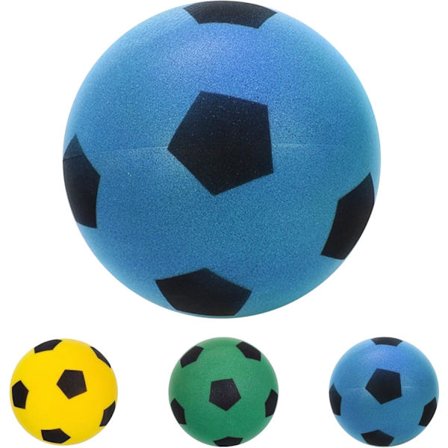 Myk fotball for innendørs bruk, størrelse 5, svampfotball, skumfotball, myk svampskumfotball, stille treningsball-FS-