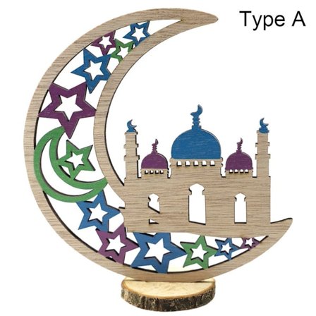 Mordely Ramadan Ornament EID Mubarak Decor TYP A TYP A