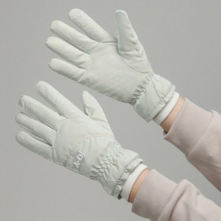 Varme Kvinner Skihansker Full Finger Hansker GRØNN